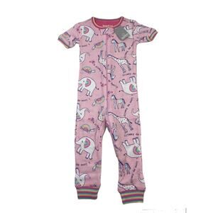 Bundles Baby Girl Sleeper Pastel Rainbow Animal Print 6-9m NEW
